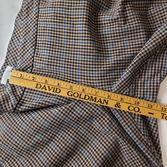 DONATED!!!J. Jill Premium Bi-Stretch Checkered Cropped Pants sz 16 Petite 161322 - Picture 9 of 11